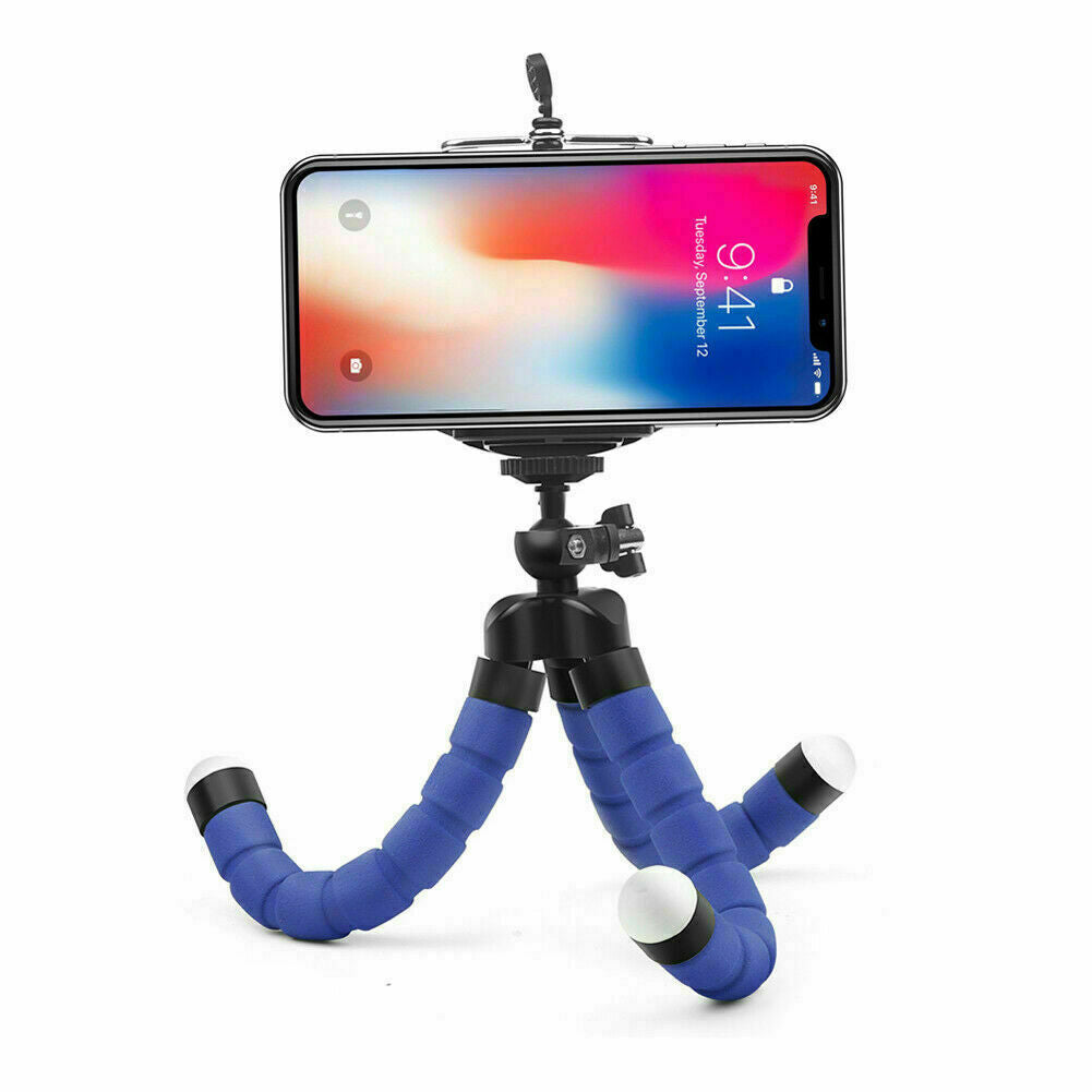 Curve-table Adjustable and Flexible Tripod Stand With Mobile Holder