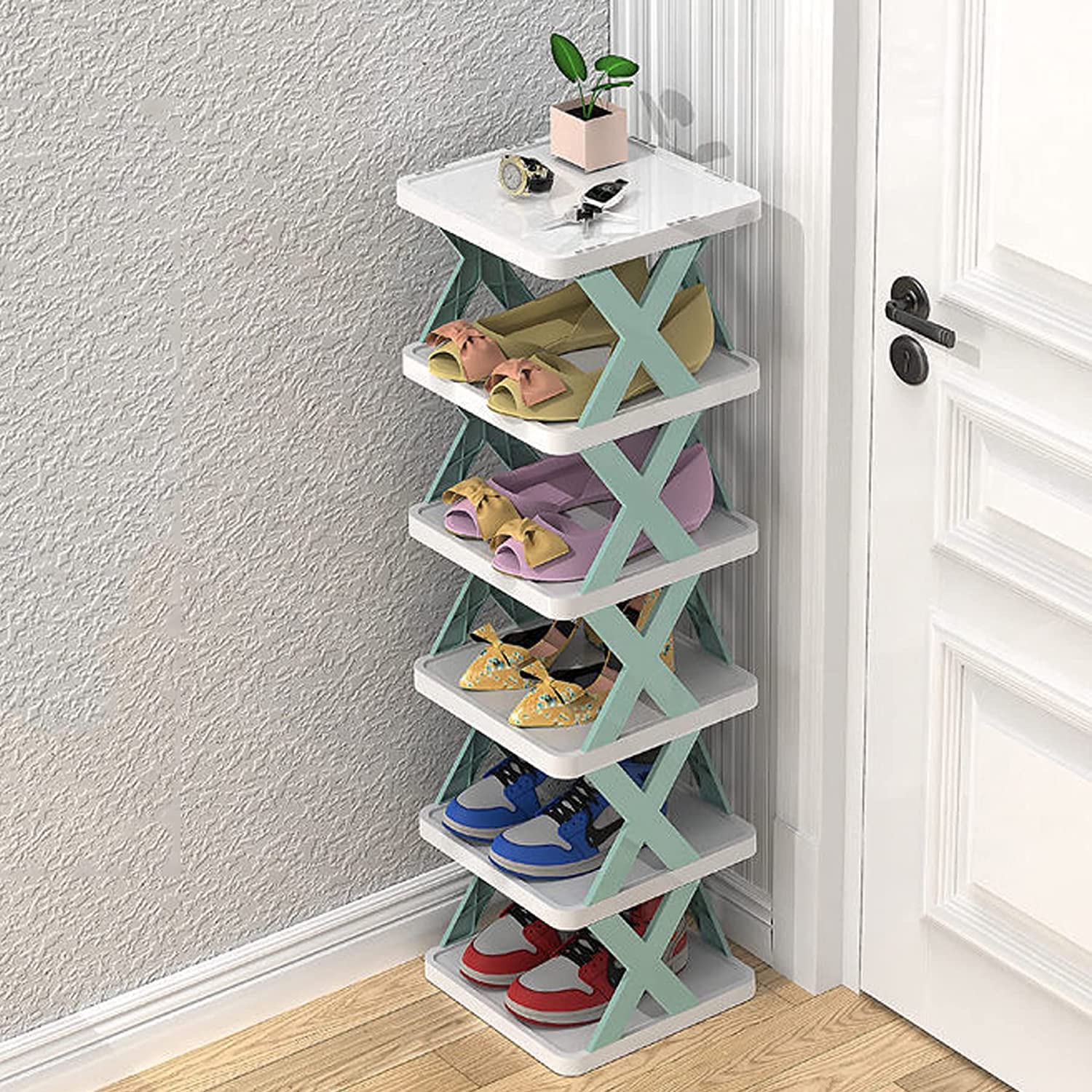 Multi-Layer Stackable Shoe Rack