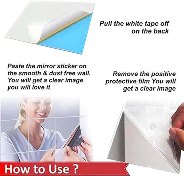 Unbreakable Flexible Acrylic Mirror