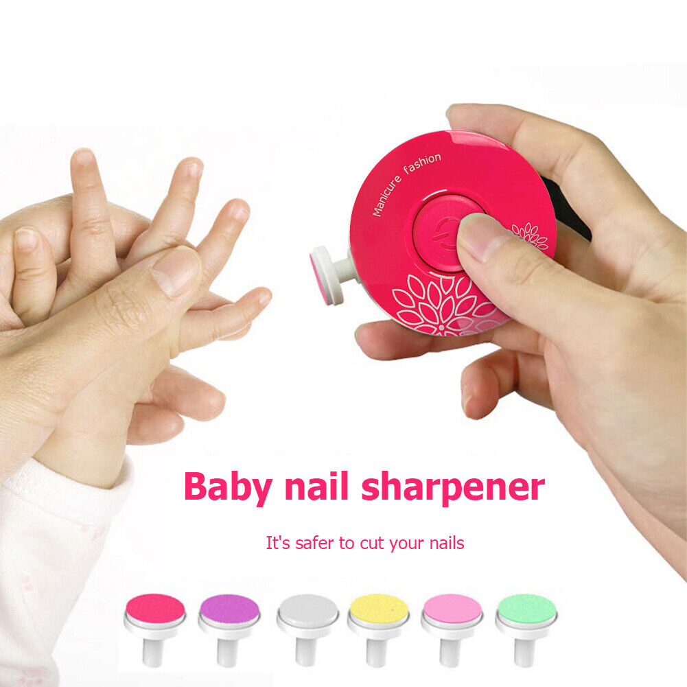 Electric Nail Trimmer: Gentle and Effective Baby Nail Care kit for toddlers